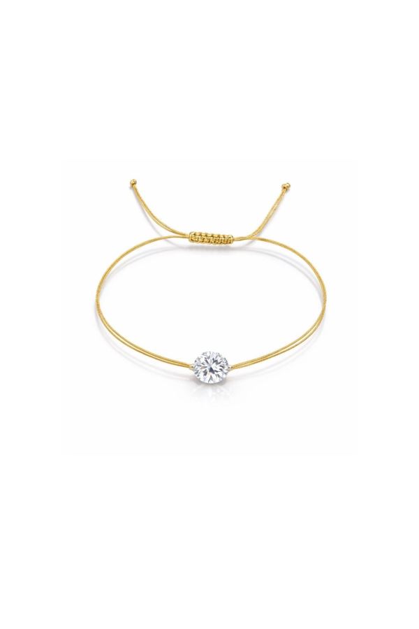  1 KARAT TEKTAŞ PIRLANTA BİLEKLİK