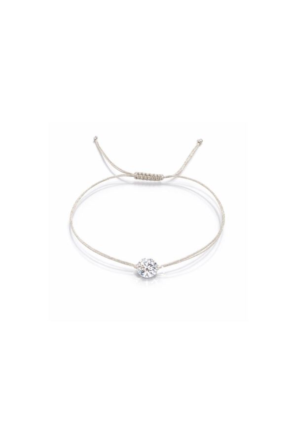  1 KARAT TEKTAŞ PIRLANTA BİLEKLİK