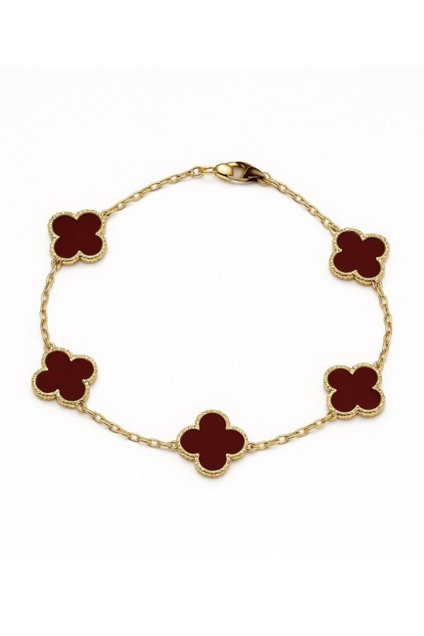  14 AYAR ALTIN 10 MM VCA BİLEKLİK