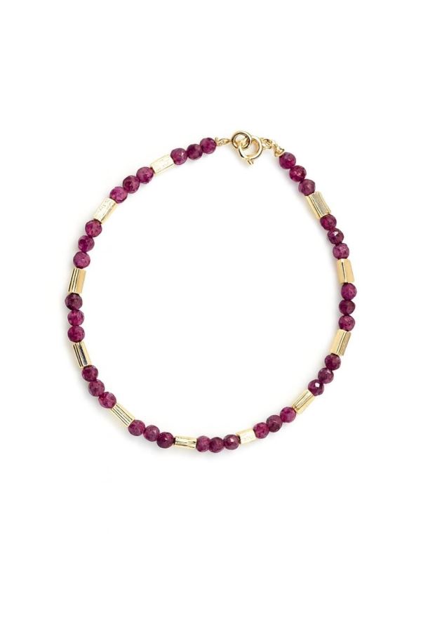  GOLD YAKUT BİLEKLİK