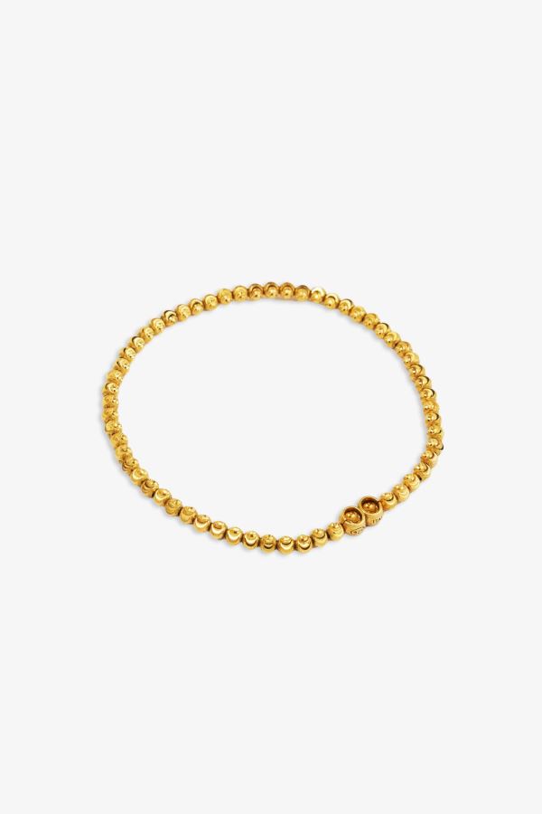  İtalyan Point Bileklik 24K Kaplama 