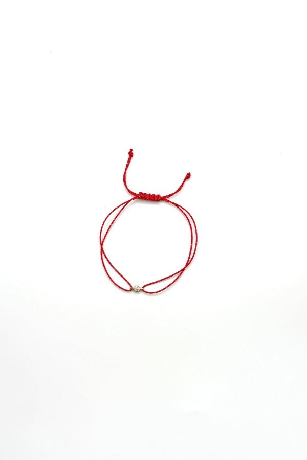  14 Ayar altın ip bileklik