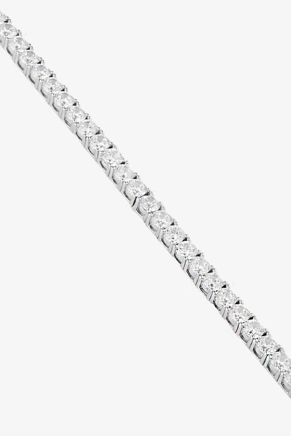  14 Ayar Altın Pırlanta 3 mm Su yolu Bileklik