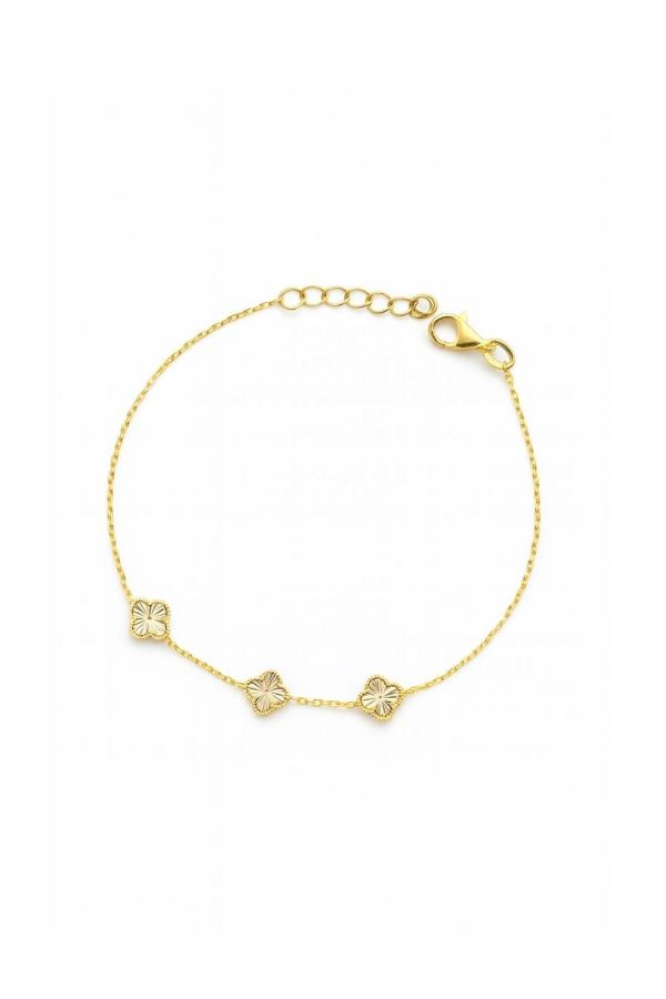  Mini Vca Üçlü Yonca Bileklik