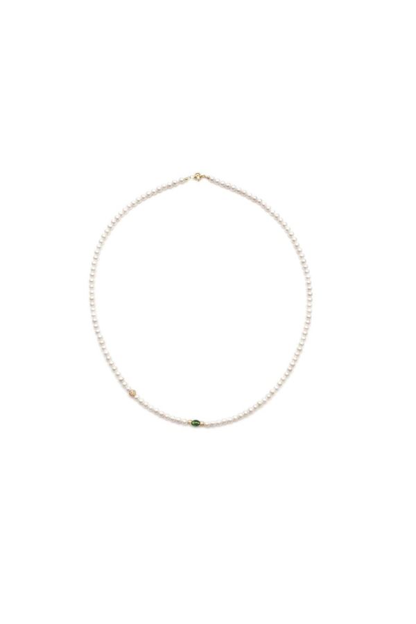  14 AYAR ALTIN İNCİ KOLYE