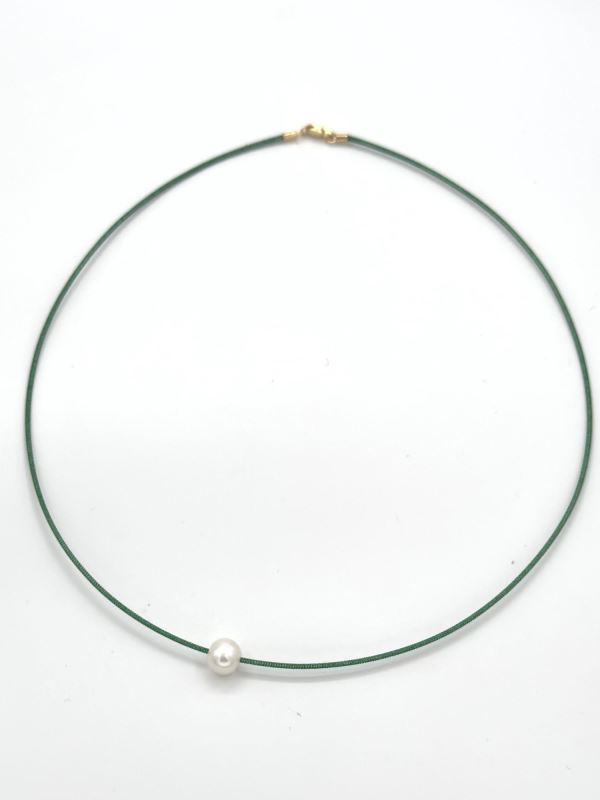  14 AYAR ALTIN İP İNCİ KOLYE