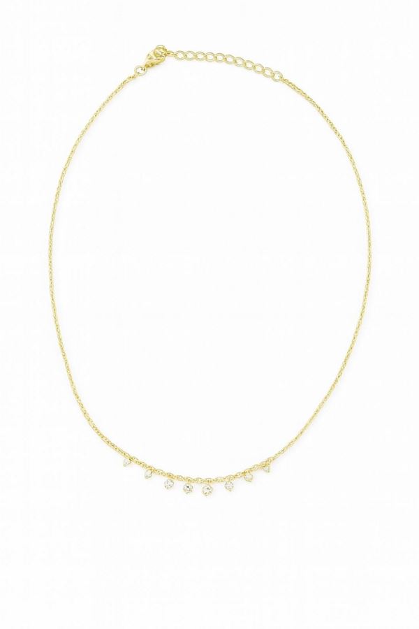  İtalyan taşlı kolye