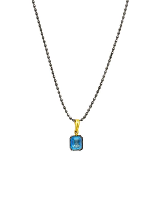  Jessica Zümrüt Ve Safir Kolye