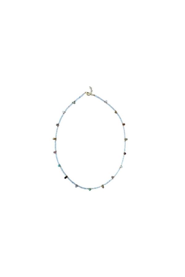  Mücevher taşlı Kolye