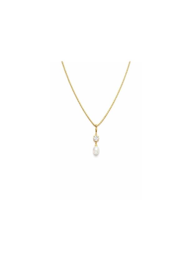  YENİ -  DROP PEAR KOLYE