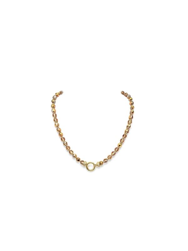  KİLİT DETAYLI SWAROVSKI   KOLYE
