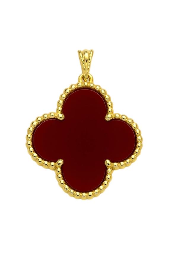  14 Ayar Altın Yonca Charm 