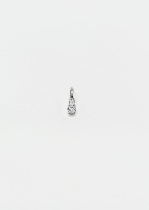  Double Strike G Color Mozanit Kolye Ucu