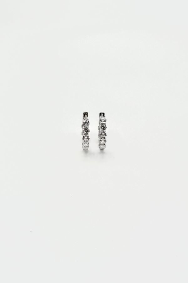  G color mozanit tamtur küpe