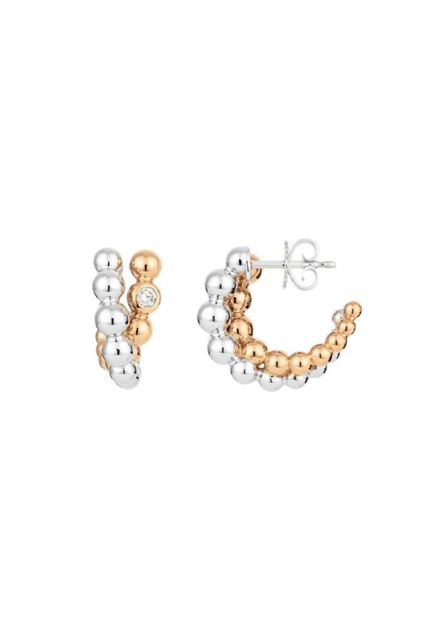  İtalyan küpe D color VVS 1 lab pırlanta