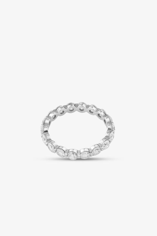  14 Ayar Altın İnce TamTur 2.70 Carat Yüzük