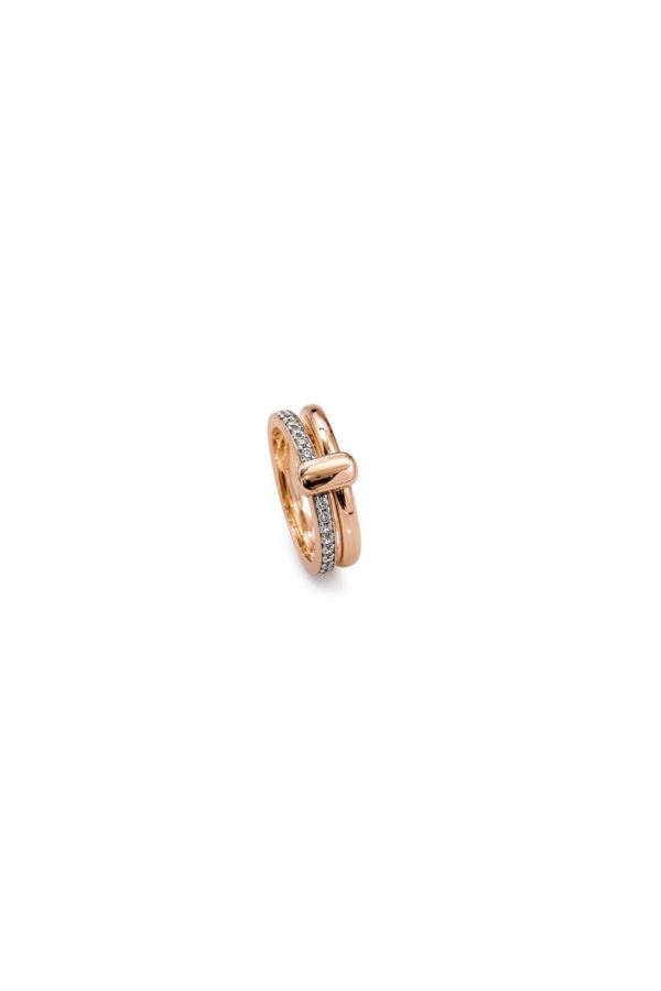  İTALYAN ÇİFT RENK  YÜZÜK