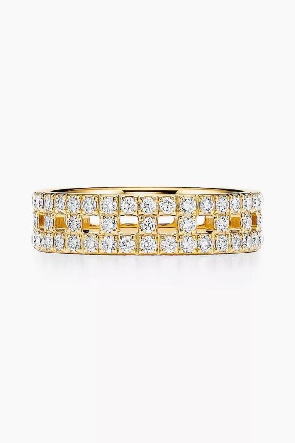  Pave Diamonds Yüzük