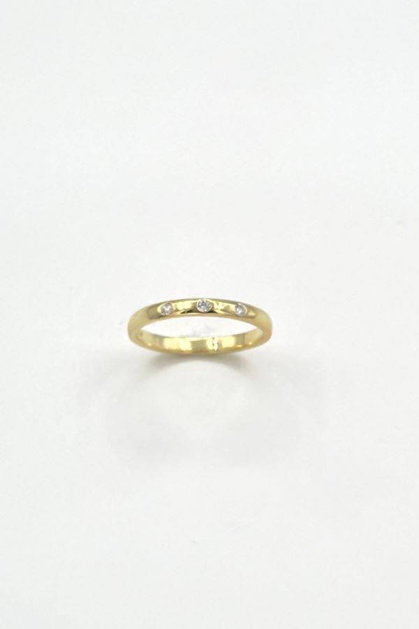  Trio Altın Pırlanta Yüzük